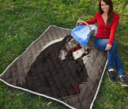 Count Dracula Print Quilt