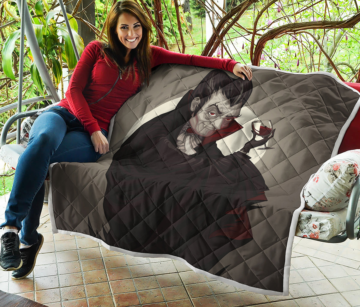 Count Dracula Print Quilt