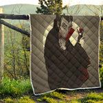 Count Dracula Print Quilt