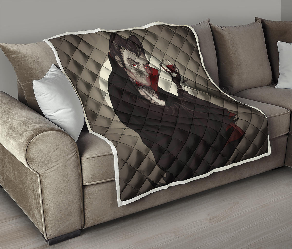 Count Dracula Print Quilt