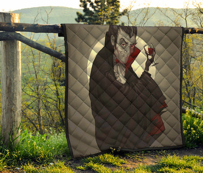 Count Dracula Print Quilt