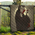 Count Dracula Print Quilt