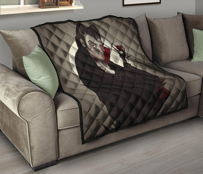 Count Dracula Print Quilt