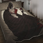 Count Dracula Print Quilt Bed Set