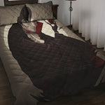 Count Dracula Print Quilt Bed Set