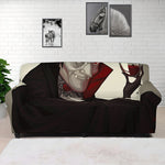 Count Dracula Print Sofa Cover