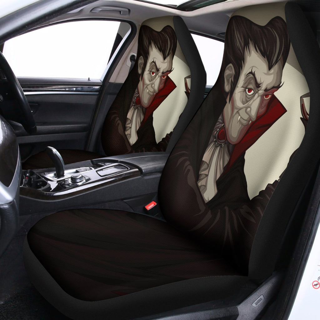 Count Dracula Print Universal Fit Car Seat Covers