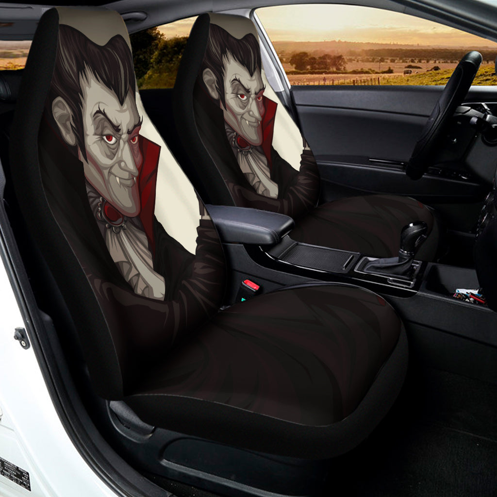 Count Dracula Print Universal Fit Car Seat Covers