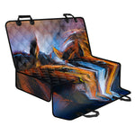 Couple Horses Painting Print Pet Car Back Seat Cover