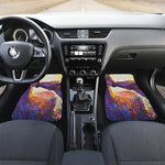 Couple Horses Portrait Print Front Car Floor Mats