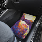Couple Horses Portrait Print Front Car Floor Mats