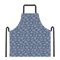 Cow Denim Jeans Pattern Print Apron