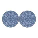 Cow Denim Jeans Pattern Print Car Coasters