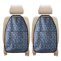 Cow Denim Jeans Pattern Print Car Seat Organizers