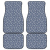 Cow Denim Jeans Pattern Print Front and Back Car Floor Mats