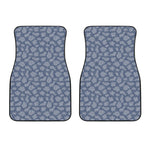 Cow Denim Jeans Pattern Print Front Car Floor Mats