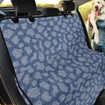 Cow Denim Jeans Pattern Print Pet Car Back Seat Cover