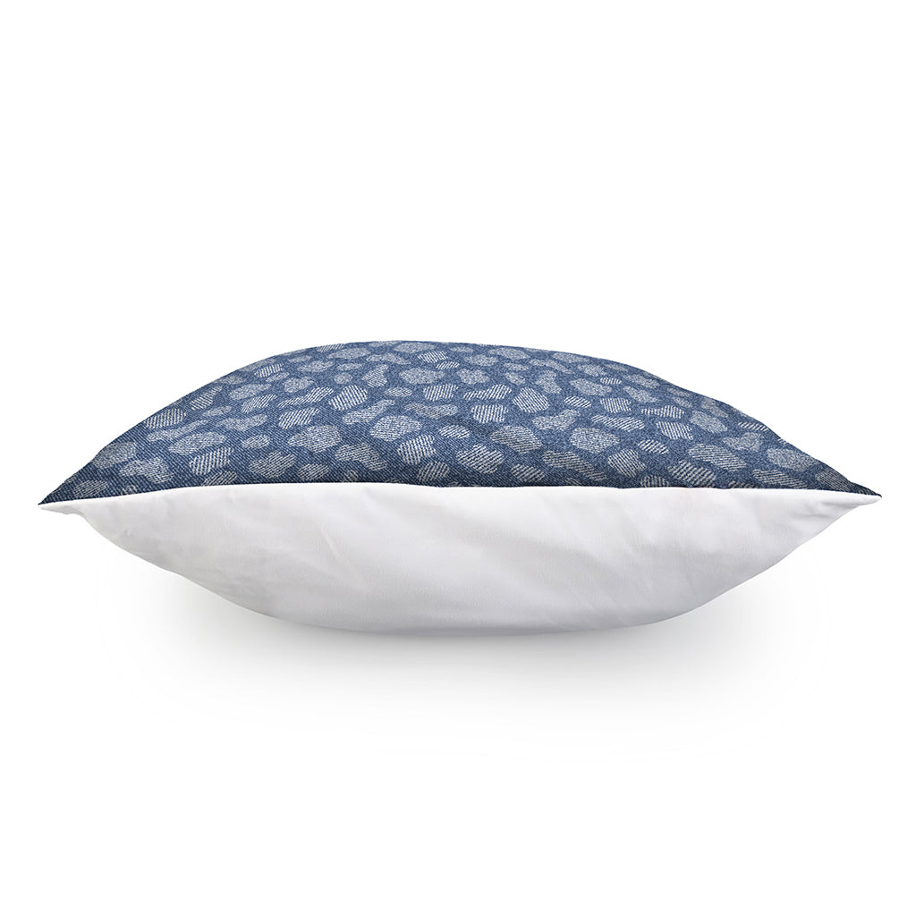 Cow Denim Jeans Pattern Print Pillow Cover