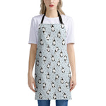 Cow Milk Bottle Pattern Print Apron