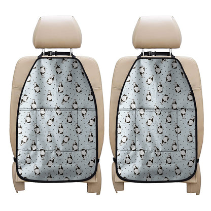 Cow Milk Bottle Pattern Print Car Seat Organizers
