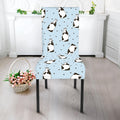 Cow Milk Bottle Pattern Print Dining Chair Slipcover
