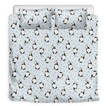 Cow Milk Bottle Pattern Print Duvet Cover Bedding Set