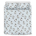 Cow Milk Bottle Pattern Print Duvet Cover Bedding Set