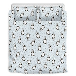 Cow Milk Bottle Pattern Print Duvet Cover Bedding Set