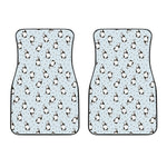 Cow Milk Bottle Pattern Print Front Car Floor Mats