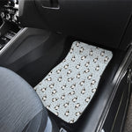 Cow Milk Bottle Pattern Print Front Car Floor Mats