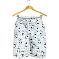 Cow Milk Bottle Pattern Print Men's Shorts