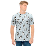 Cow Milk Bottle Pattern Print Men's T-Shirt