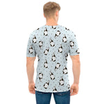 Cow Milk Bottle Pattern Print Men's T-Shirt