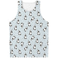 Cow Milk Bottle Pattern Print Men's Tank Top