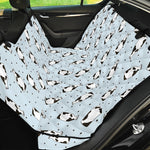 Cow Milk Bottle Pattern Print Pet Car Back Seat Cover