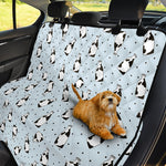 Cow Milk Bottle Pattern Print Pet Car Back Seat Cover