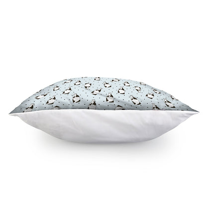 Cow Milk Bottle Pattern Print Pillow Cover