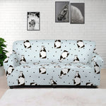 Cow Milk Bottle Pattern Print Sofa Cover