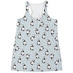 Cow Milk Bottle Pattern Print Women's Racerback Tank Top