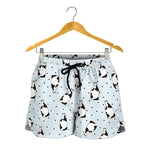 Cow Milk Bottle Pattern Print Women's Shorts