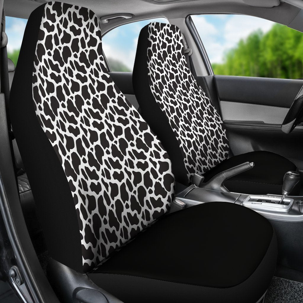 Cow Print Universal Fit Car Seat Covers GearFrost