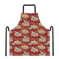 Crane Bird Kimono Pattern Print Apron