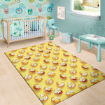 Crazy Emoji Pattern Print Area Rug