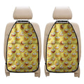 Crazy Emoji Pattern Print Car Seat Organizers