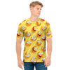 Crazy Emoji Pattern Print Men's T-Shirt