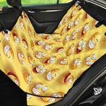 Crazy Emoji Pattern Print Pet Car Back Seat Cover