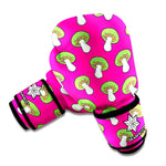 Crazy Mushroom Pattern Print Boxing Gloves