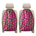 Crazy Mushroom Pattern Print Car Seat Organizers