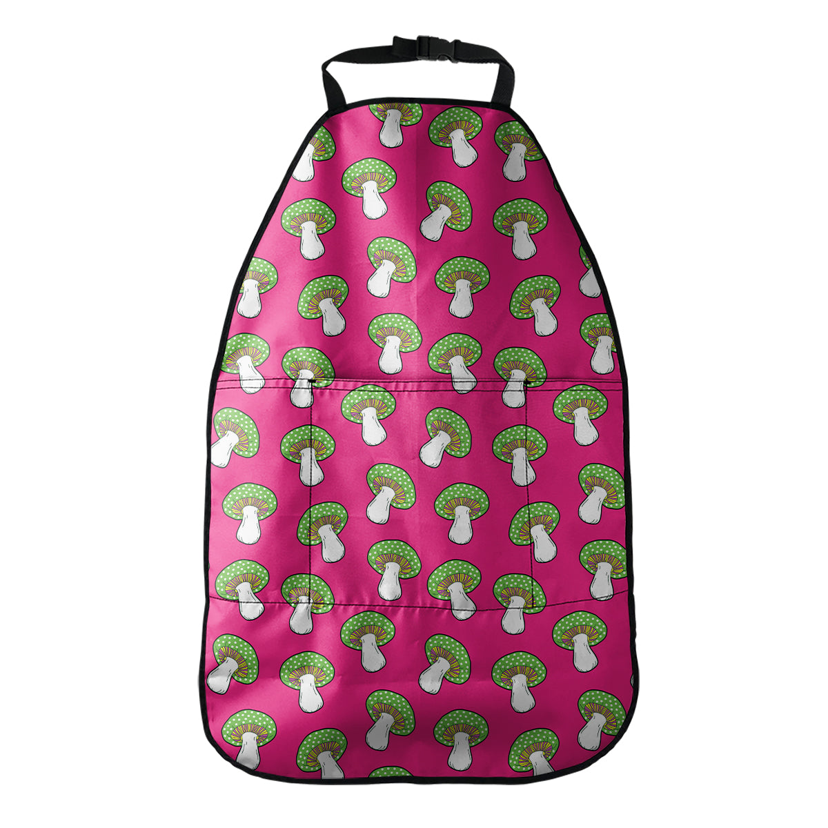 Crazy Mushroom Pattern Print Car Seat Organizers