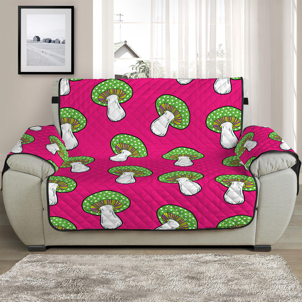 Crazy Mushroom Pattern Print Half Sofa Protector